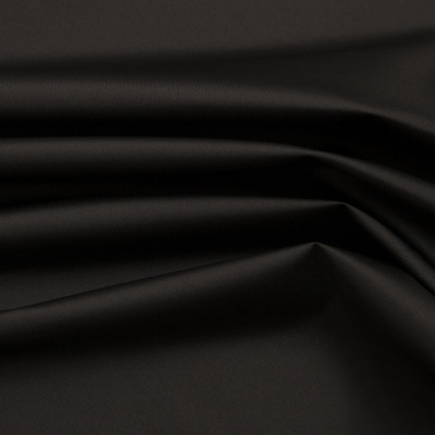Курточная ткань Дюэл (дюспо), PU/WR/Milky, 80 гр/м2, шир.150см, цвет чёрный - купить в Великих Луках. Цена 141.80 руб.