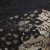 Кружевное полотно #4007, 145 гр/м2, шир.150см, цвет чёрный - купить в Великих Луках. Цена 347.66 руб.