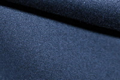 Ткань костюмная 8874/3, цвет темно-синий, 100% полиэфир - купить в Великих Луках. Цена 433.60 руб.