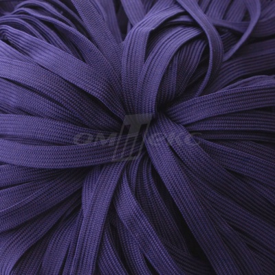 Шнур 15мм плоский (100+/-1м) №10 фиолетовый - купить в Великих Луках. Цена: 10.21 руб.
