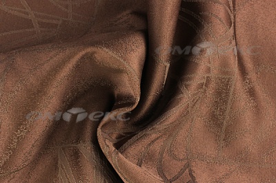 Портьерная ткань BARUNDI (290см) col.8 шоколад - купить в Великих Луках. Цена 528.28 руб.