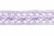 Тесьма кружевная 0621-1855, шир. 18 мм/уп. 20+/-1 м, цвет 107-фиолет - купить в Великих Луках. Цена: 466.97 руб.