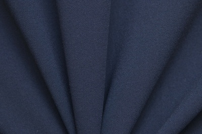 Костюмная ткань с вискозой "Бриджит", 210 гр/м2, шир.150см, цвет т.синий - купить в Великих Луках. Цена 564.96 руб.