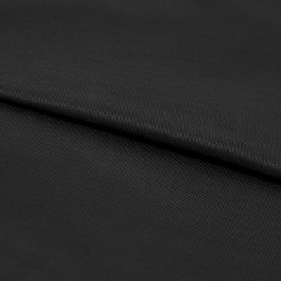 Ткань подкладочная Таффета, антист., 54 гр/м2, шир.150см, цвет чёрный - купить в Великих Луках. Цена 60.40 руб.