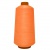 Нитки текстурированные некручёные 457, намот. 15 000 м, цвет оранжевый - купить в Великих Луках. Цена: 204.10 руб.