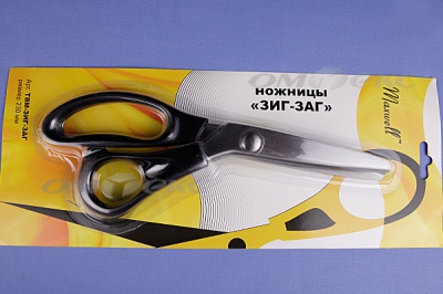 Ножницы ЗИГ-ЗАГ "MAXWELL" 230 мм - купить в Великих Луках. Цена: 1 041.25 руб.