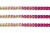 Пайетки "ОмТекс" на нитях, CREAM, 6 мм С / упак.73+/-1м, цв. 89 - розовый - купить в Великих Луках. Цена: 468.37 руб.