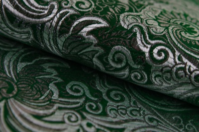 Ткань костюмная жаккард, 135 гр/м2, шир.150см, цвет зелёный№4 - купить в Великих Луках. Цена 441.94 руб.