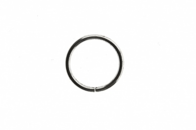 Кольцо металлическое d-15 мм, цв.-никель - купить в Великих Луках. Цена: 2.45 руб.