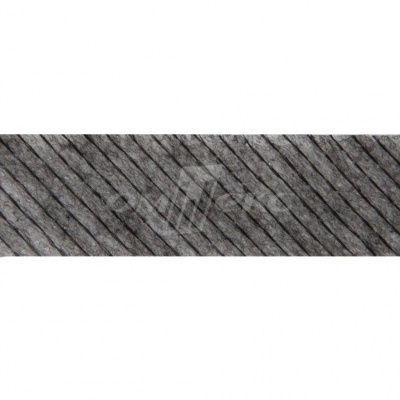 KQ217N -прок.лента нитепрошивная по косой 15мм графит 100м - купить в Великих Луках. Цена: 2.27 руб.