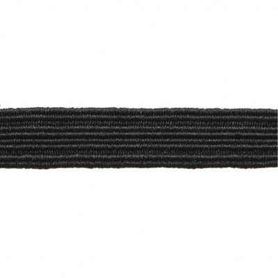 Резинка продежка С-52, шир. 7 мм (20 шт/10 м), цвет чёрный - купить в Великих Луках. Цена: 1 338.93 руб.