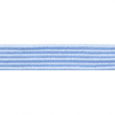 Резиновые нити с текстильным покрытием, шир. 6 мм ( упак.30 м/уп), цв.- 108-голубой - купить в Великих Луках. Цена: 155.22 руб.